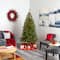 7ft. Pre-Lit Springfield Artificial Christmas Tree, Clear LED Lights